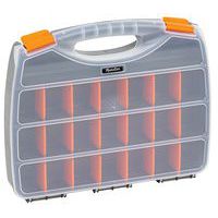 Plastový organizér Manutan Expert, 22 přihrádek, 38 x 31 x 6 cm