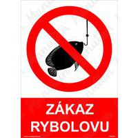 Zákazové tabulky - Zákaz rybolovu