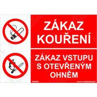 Zákazové tabulky - Zákaz kouření