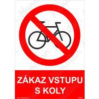 Zákazové tabulky - Zákaz vstupu s koly