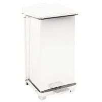 Kovové odpadkové koše Manutan Expert Drop, objem 90 l