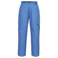 Antistatické ESD kalhoty, modrá