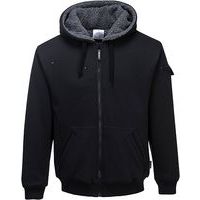 Mikina Pewter s podšívkou, černá