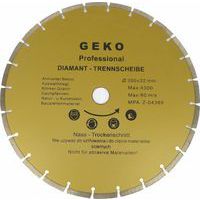 Diamantový řezný kotouč segmentový, 350x8x32mm GEKO