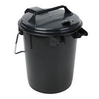 Plastový odpadkový koš – malý model – Manutan Expert