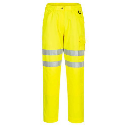 Eco HiVis kalhoty, lut, normln, vel. S