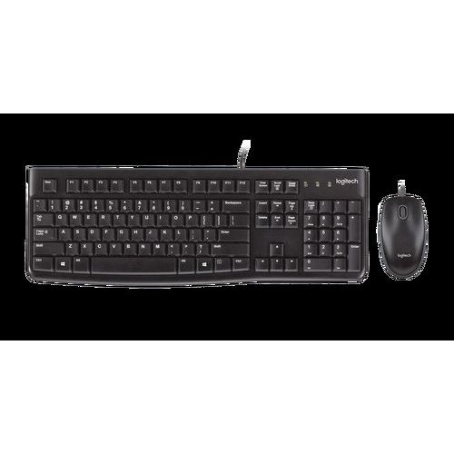 Set klvesnice a myi Logitech MK120, CZ/SK, ern