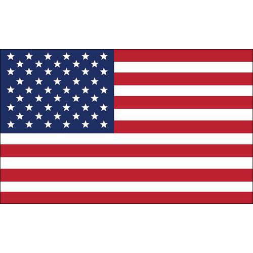 Sttn vlajka, s karabinou, 150 x 100 cm, USA