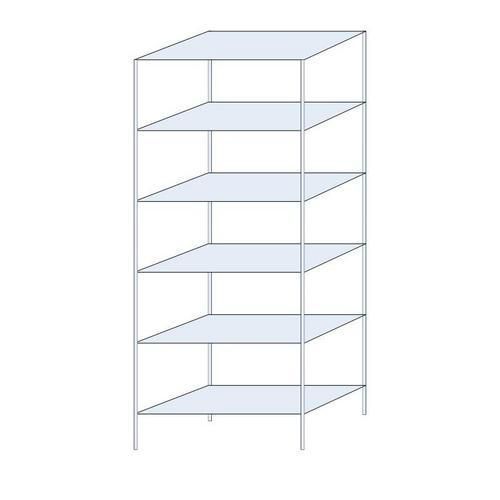 Kovov regl Tauret, zkladn 250 x 100 x 50 cm, 1 200 kg, 6 pol