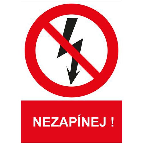 Nezapnej, plast 297 x 420 x 2 mm A3