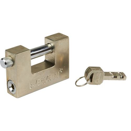 Třmenový visací zámek, šířka 80 mm