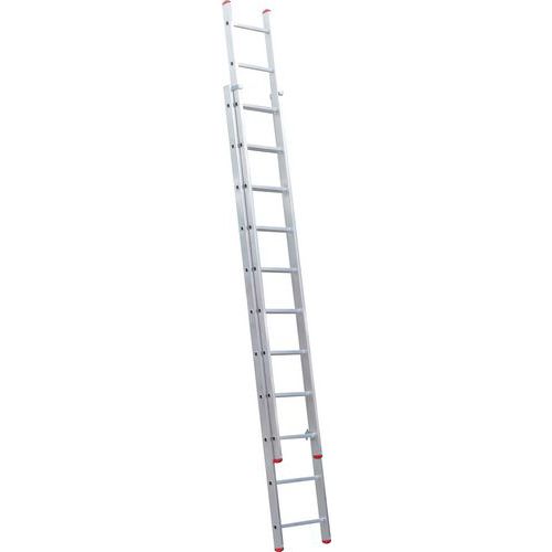 Výsuvný hliníkový žebřík HOBBY, 2 x 11 příček Výsuvný hliníkový žebřík HOBBY, 2 x 11 příček
