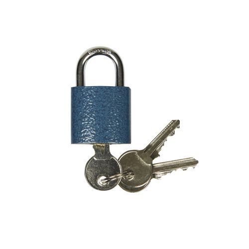Litinový visací zámek, průměr třmene 5,3 mm, výška 17 mm