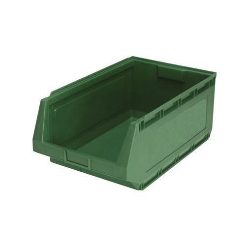 Plastov box Manutan 25 x 36,3 x 58 cm, zelen