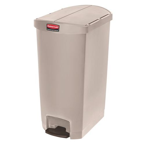 Plastov odpadkov ko Rubbermaid End Step, objem 68 l, bov