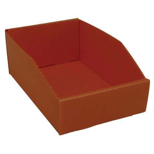 Plastov box PP, 10,5 x 18 x 28 cm, oranov