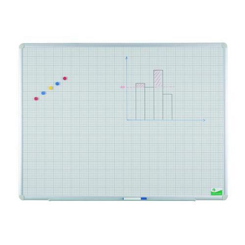 Magnetick tabule Magnetic II s rastrem, 150 x 100 cm