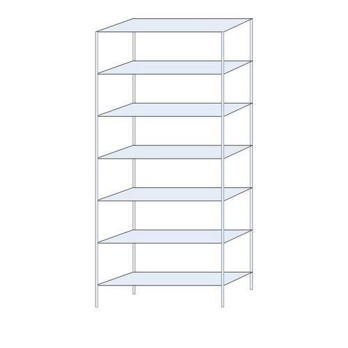 Kovov regl Taranis, zkladn, 300 x 130 x 40 cm, 1 200 kg, 7 p