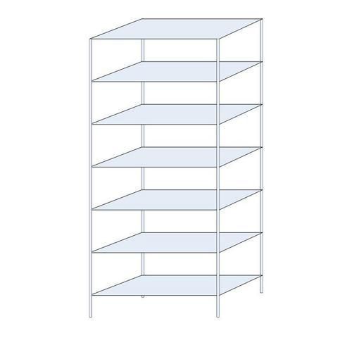 Kovov regl Taranis, zkladn, 300 x 130 x 60 cm, 1 200 kg, 7 p