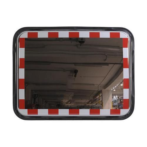 Dopravn obdlnkov zrcadlo, nerez, 450 x 600 mm