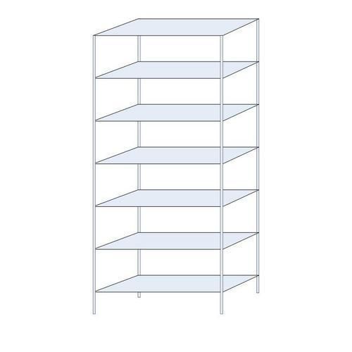 Kovov regl Taranis, zkladn, 300 x 130 x 50 cm, 1 200 kg, 7 p