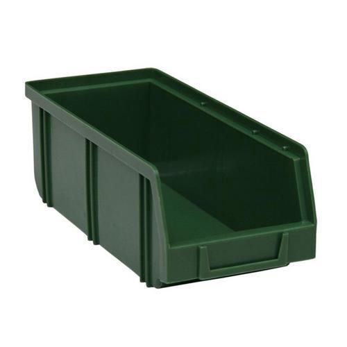 Plastov box Manutan 8,3 x 10,3 x 24 cm, zelen