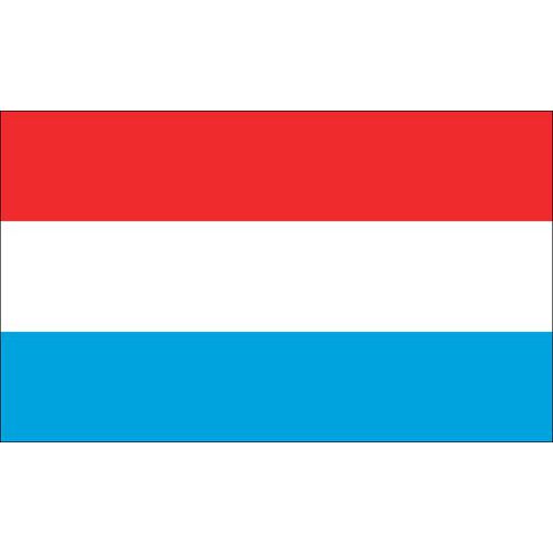 Sttn vlajka, s karabinou, 90 x 60 cm, Lucembursko