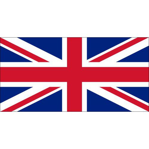 Sttn vlajka, s karabinou, 150 x 100 cm, Velk Britnie