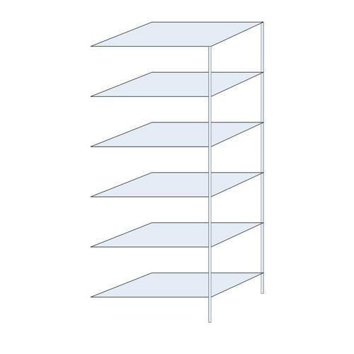 Kovov regl Tauret, pstavbov 250 x 100 x 60 cm, 1 200 kg, 6