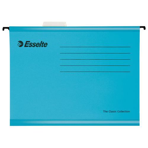 Zeslen zvsn sloky Esselte Pendaflex, 25 ks, modr