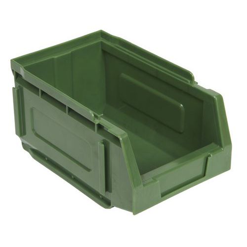 Plastov box 8,5 x 10,5 x 16,3 cm, zelen