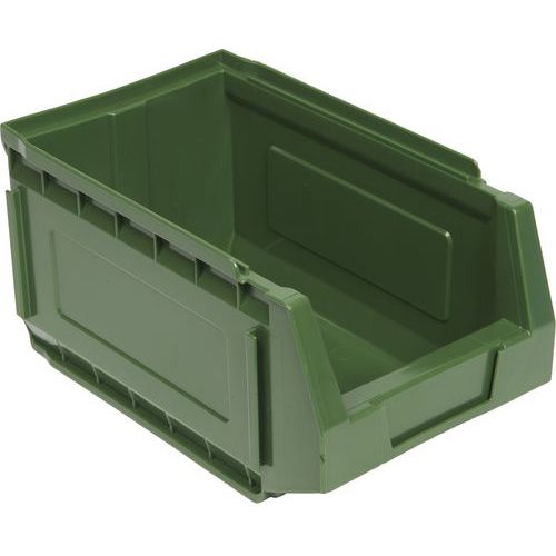 Plastov box 12,5 x 15 x 24 cm, zelen