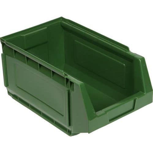 Plastov box 16,5 x 21,2 x 34,5 cm, zelen