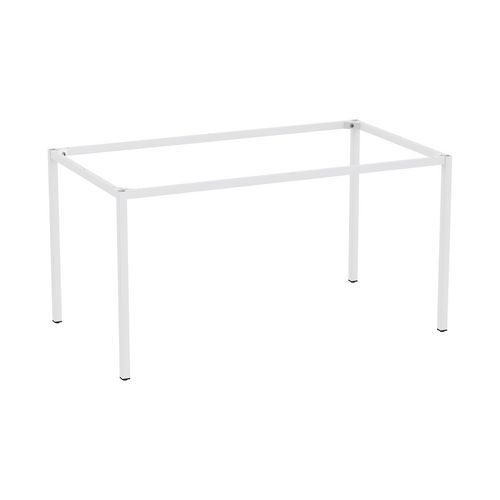 Rám a nohy pro jídelní stůl Versys, 1400x800 mm, světle šedá RAL