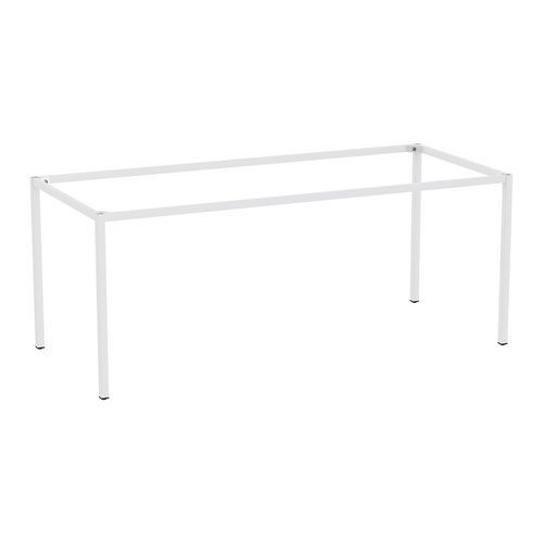 Rám a nohy pro jídelní stůl Versys, 1800x800 mm, světle šedá RAL
