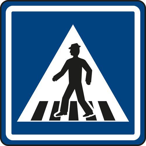 Dopravn znaka Pechod pro chodce (IP6)