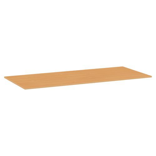 Deska jídelního stolu Versys, 1800x800x18 mm, ABS 2 mm, buk