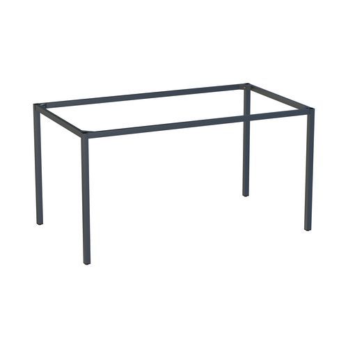Rám a nohy pro jídelní stůl Versys, 1400x800 mm, antracit RAL701