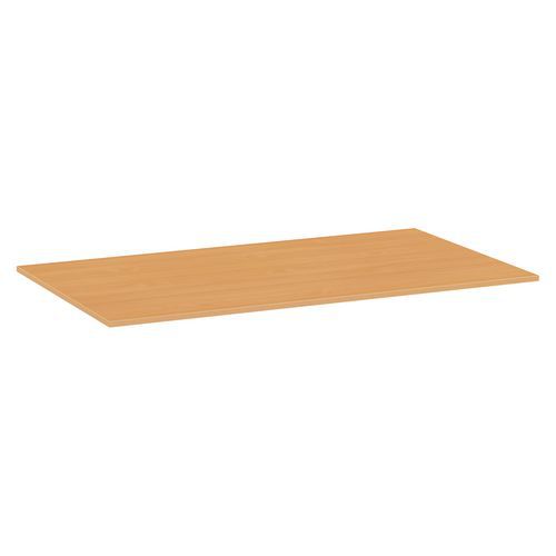 Deska jídelního stolu Versys, 1400x800x18 mm, ABS 2 mm, buk