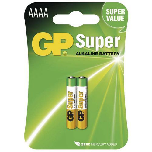 Alkalick speciln baterie GP 25A, blistr