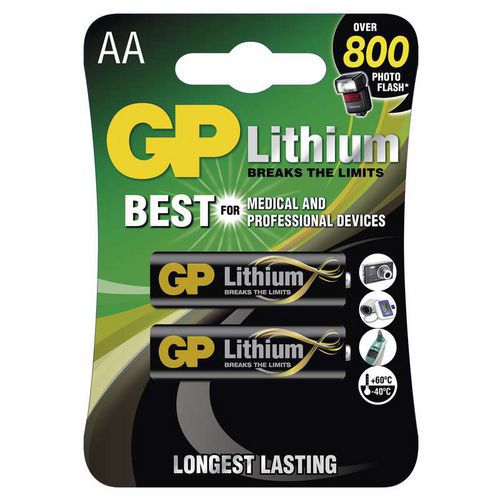 GP Lithium AA 2ks 1022000711