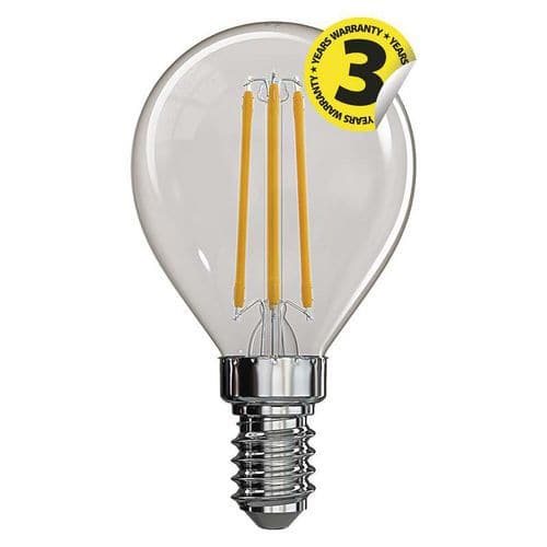 LED rovka Filament Mini Globe 4W E14 tepl bl
