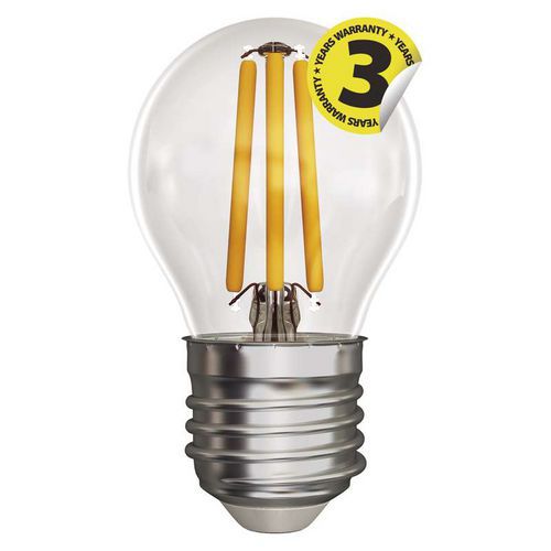 LED rovka Filament Mini Globe 4W E27 tepl bl