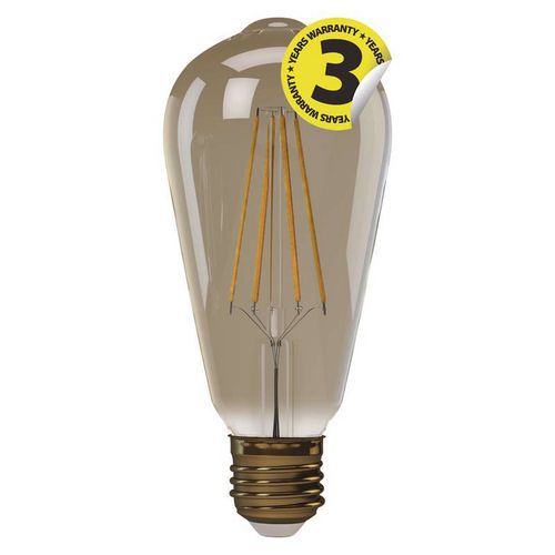 Emos LED žárovka Vintage ST64 4W E27 teplá bílá+