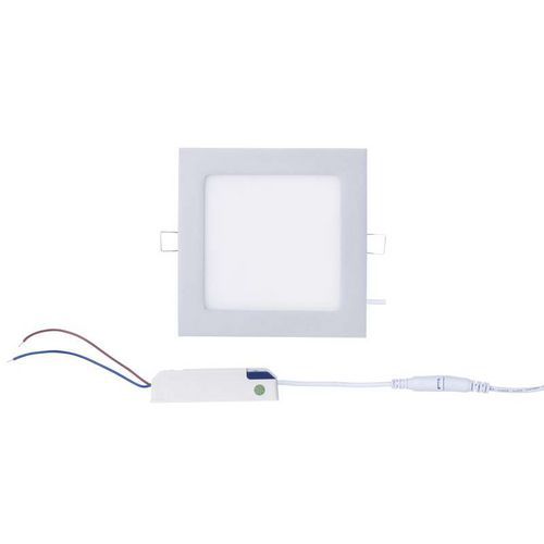 LED panel 170x170, vestavn stbrn, 12W neutrln bl