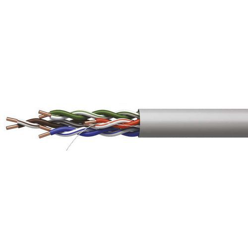 Datov kabel UTP CAT 5E CCA PVC, 305m