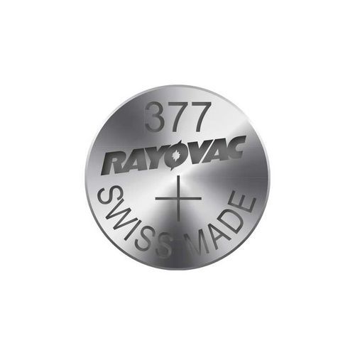 Knoflkov baterie do hodinek RAYOVAC 377 blistr