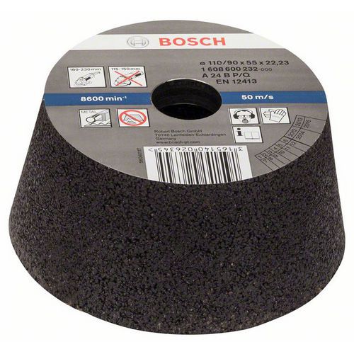 Bosch - Brusn hrnec, knick - kov/litina 90 mm, 110 mm, 55 mm,