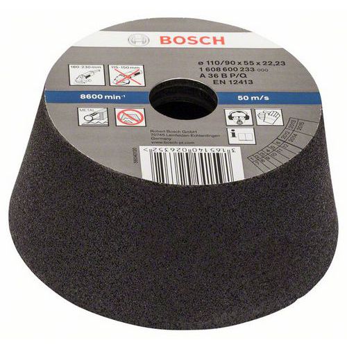 Bosch - Brusn hrnec, knick - kov/litina 90 mm, 110 mm, 55 mm,