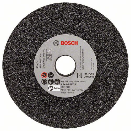 Bosch - Brusn kotou pro rovinn brusky 125 mm, 20 mm, 24